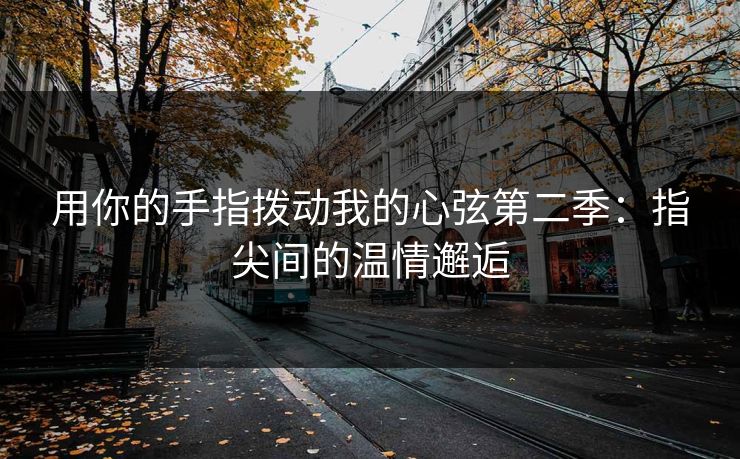 用你的手指拨动我的心弦第二季：指尖间的温情邂逅